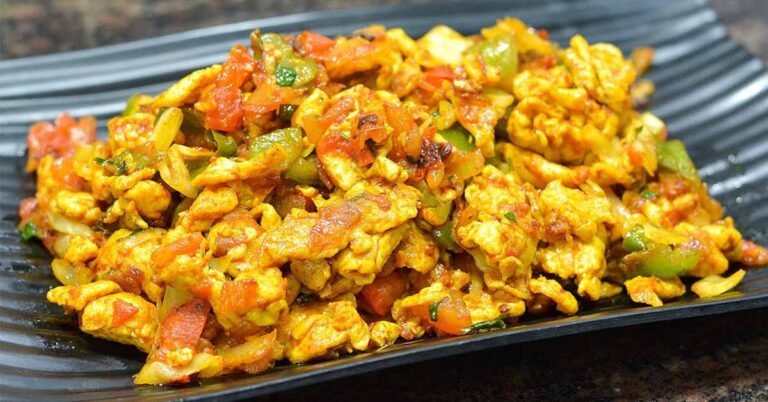 Easy Egg Bhurji Recipe (Quick Indian Scrambled Eggs)