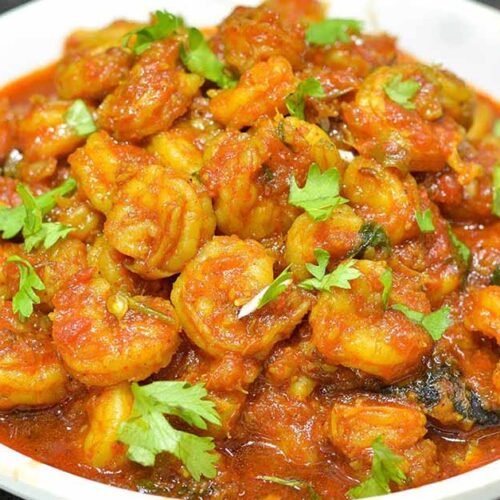 Masaledar Kolambi Quick & Easy Spicy Prawns Recipe