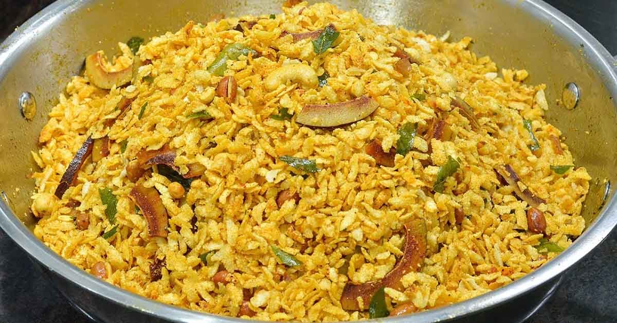 Poha Chivda Recipe Crispy Diwali Snack in 20 Mins