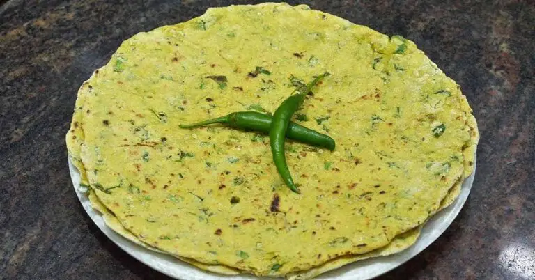 Bhendi Bhakri Recipe Healthy Okra Flatbread Breakfast