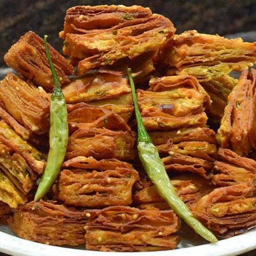 Leftover Chapati Vadi Crispy Snack Recipe