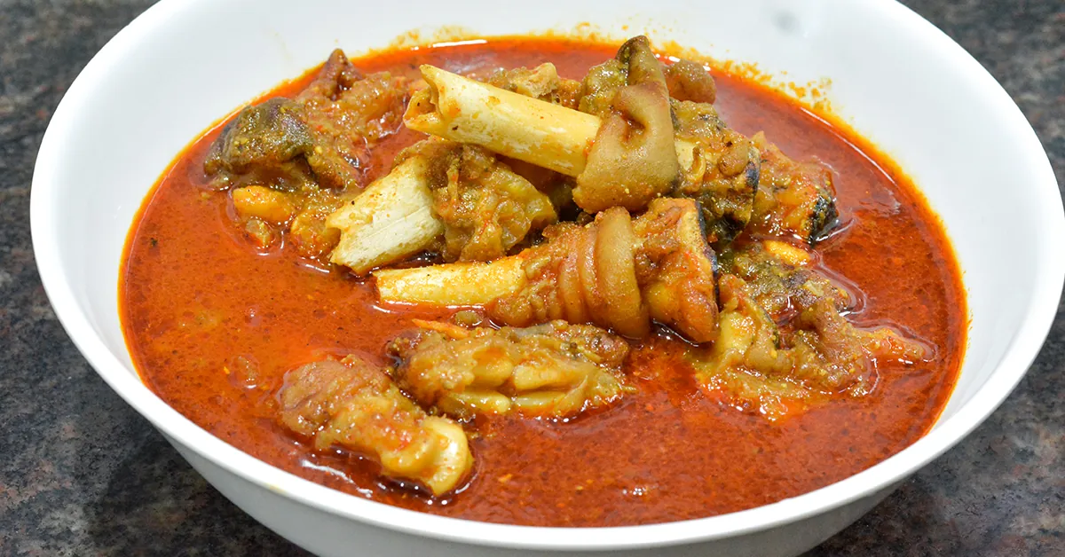 Authentic Mutton Paya Curry Recipe