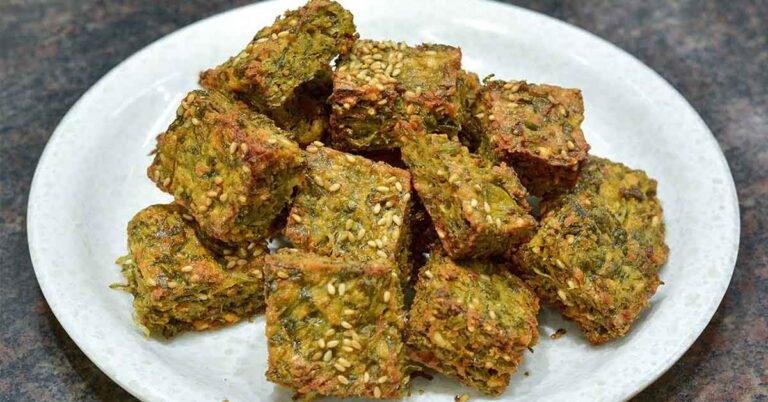 Crispy Kothimbir Vadi Recipe Maharashtrian Snack