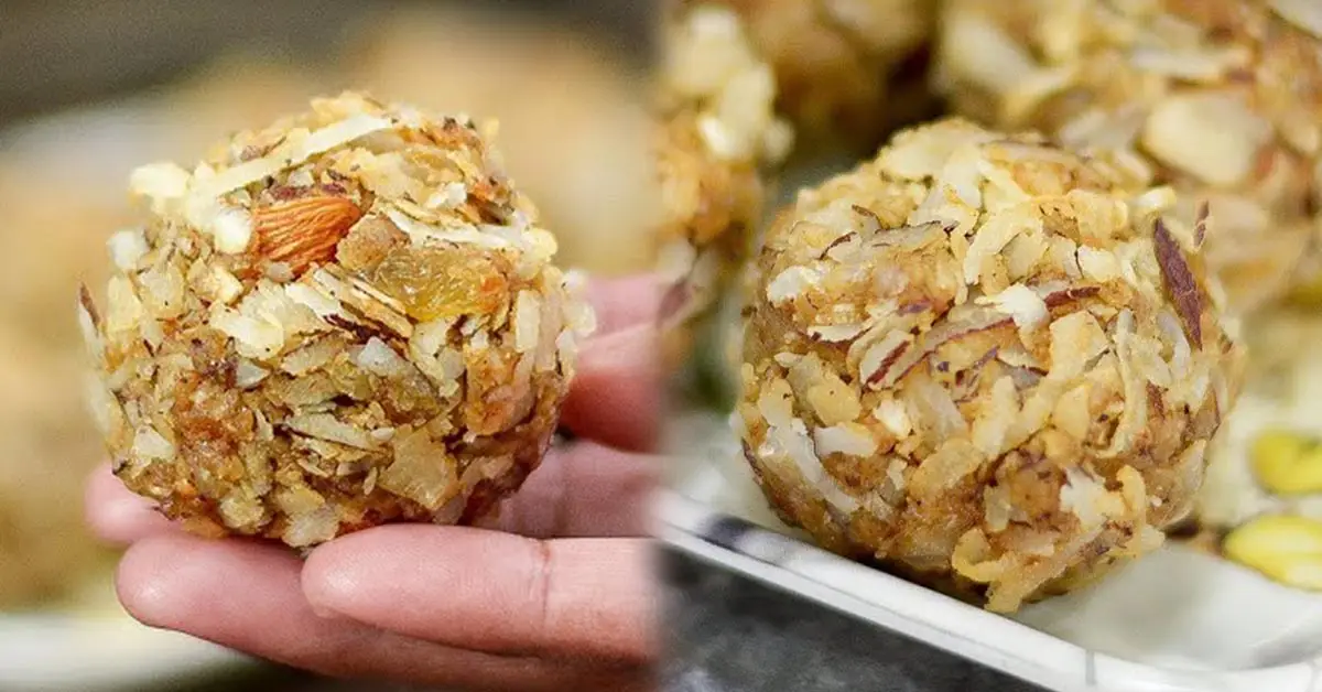 Healthy Dry Coconut Ladoo Recipe Immunity Booster