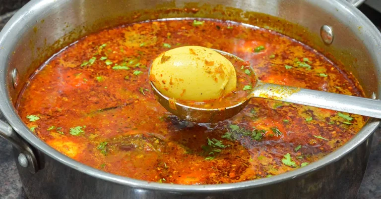 Instant Maharashtrian Egg Curry Recipe