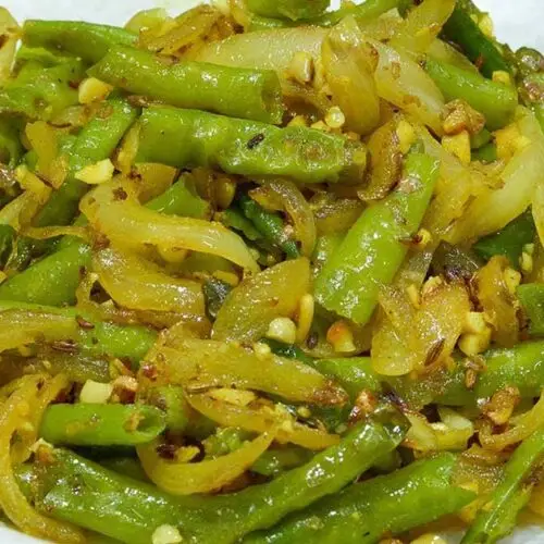 Maharashtrian Mirchi Kanda Recipe Spicy Chilli Onion Side Dish