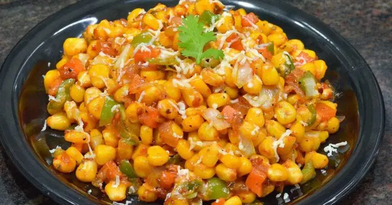 Schezwan Cheese Corn Recipe