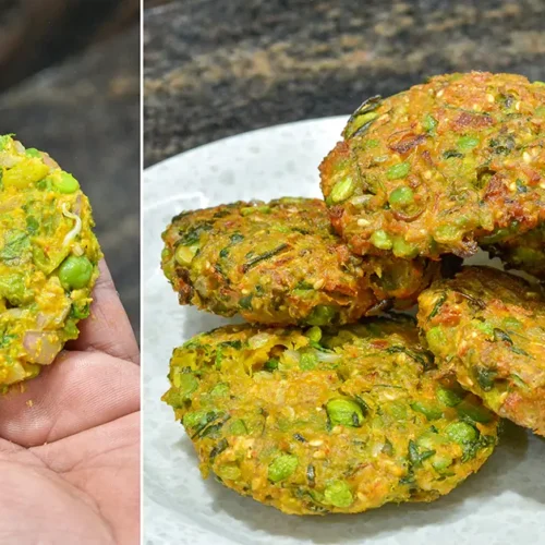 Crispy Fresh Green Chana Vada Recipe