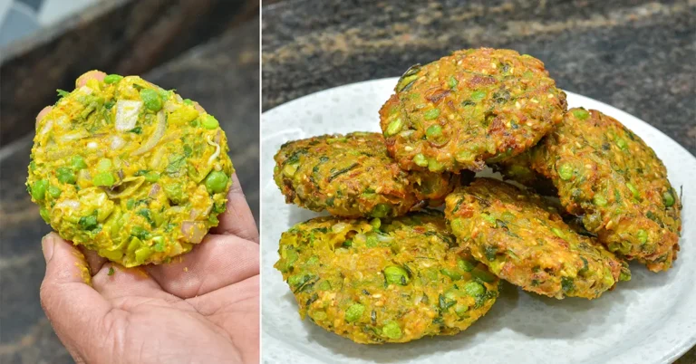 Crispy Fresh Green Chana Vada Recipe