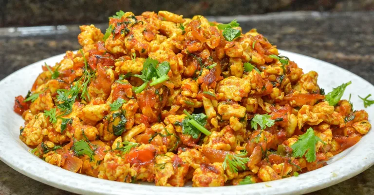 Dhaba Style Butter Egg Bhurji Recipe