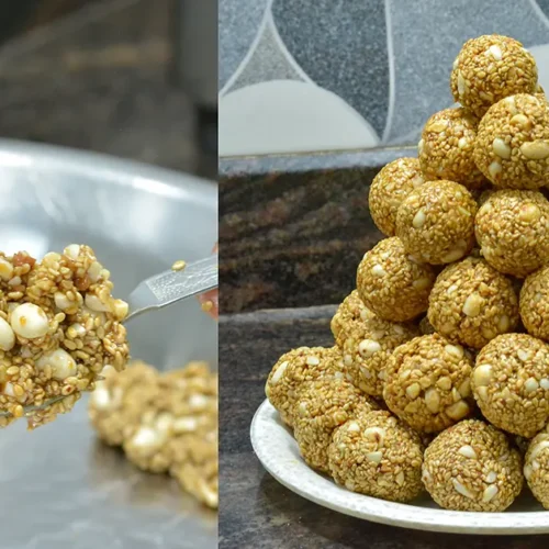 Easy Tilache Ladoo Recipe