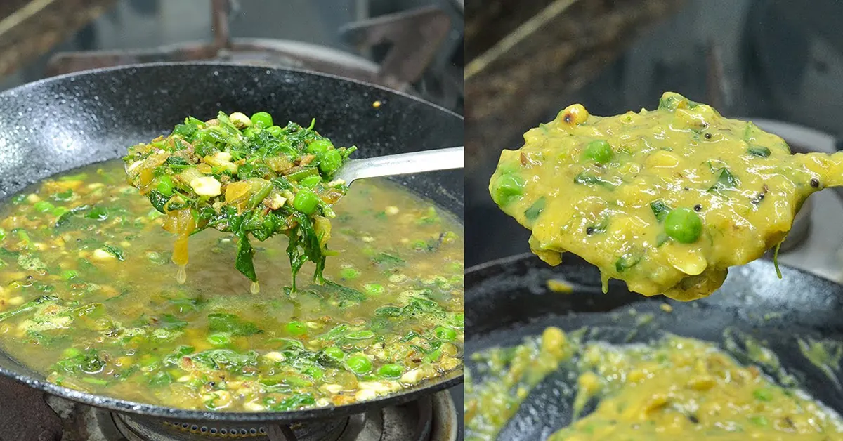 Maharashtrian Pithle Recipe