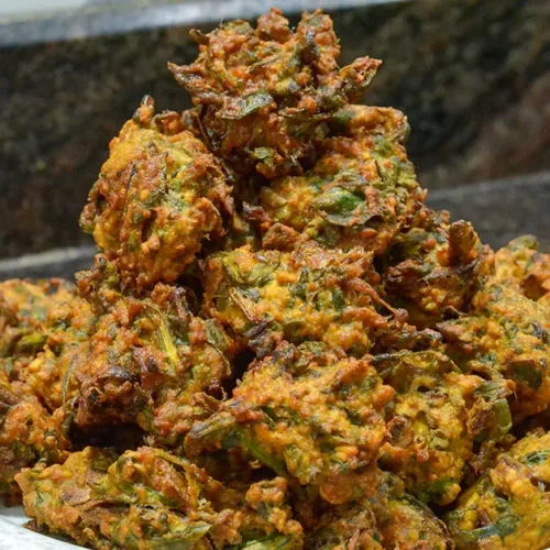 Palak Dal Pakoda