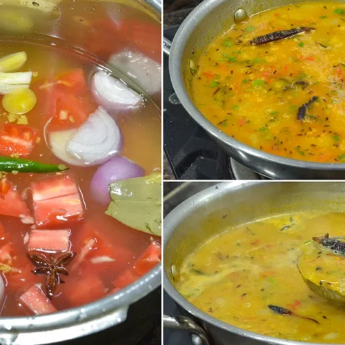 Quick Hotel Style Mix Dal Tadka Recipe
