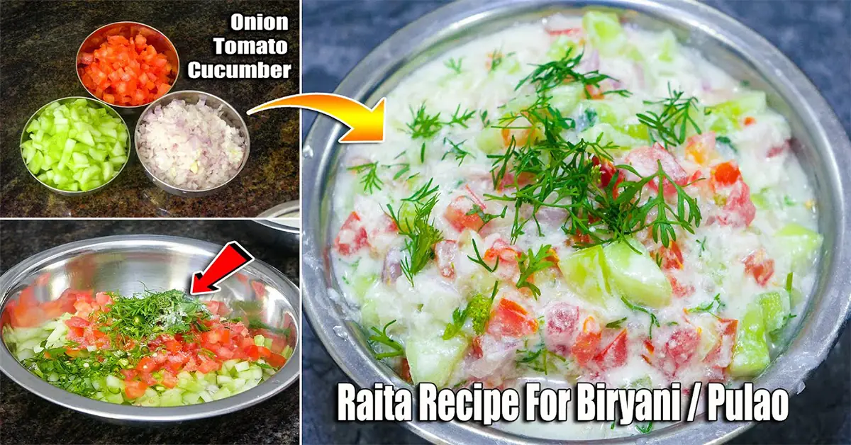 Best Raita Recipe for Biryani