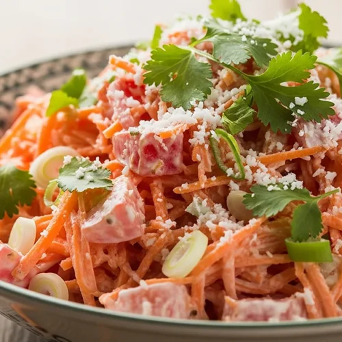 Easy Maharashtrian Carrot Salad