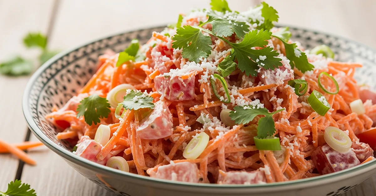 Easy Maharashtrian Carrot Salad