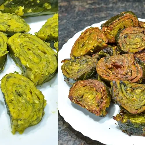 Crispy Maharashtrian Alu Vadi Recipe