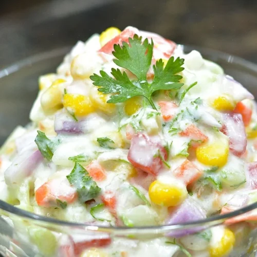 Dahi Corn Salad Recipe
