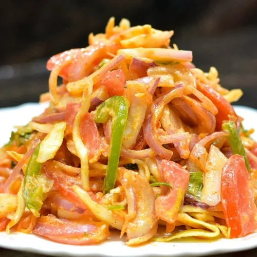 Healthy Mixed Veg Kachumber Salad Recipe