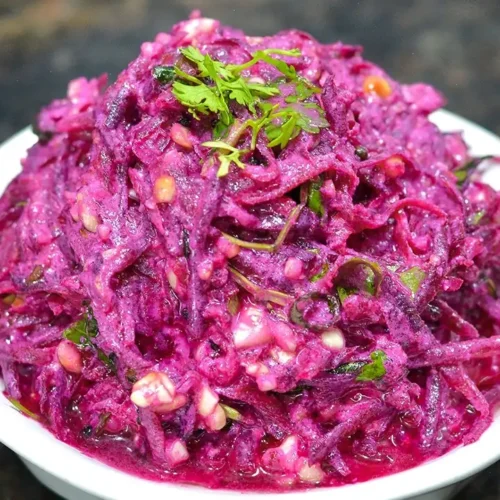 Quick & Easy Beetroot Koshimbir Recipe