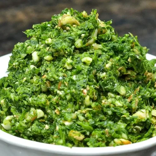 Quick & Easy Shepuchi Chutney Recipe