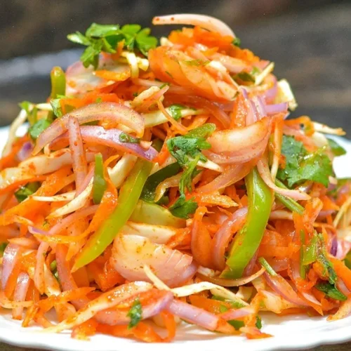 Quick Restaurant-Style Mixed Veg Koshimbir Recipe