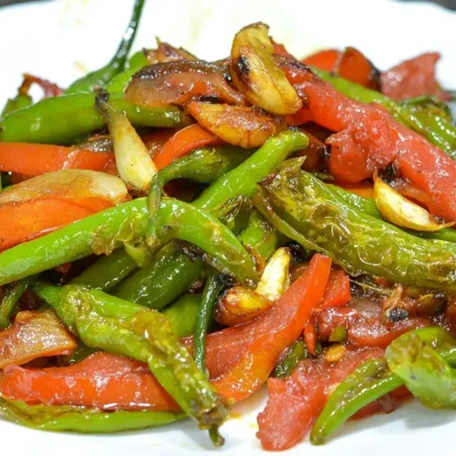 Quick and Easy Mirch Tomato Side Dish Recipe