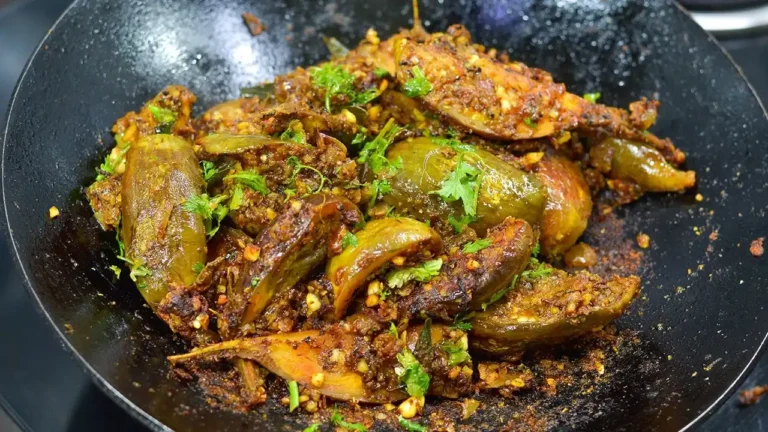 Spicy Vangyachi Bhaaji Recipe