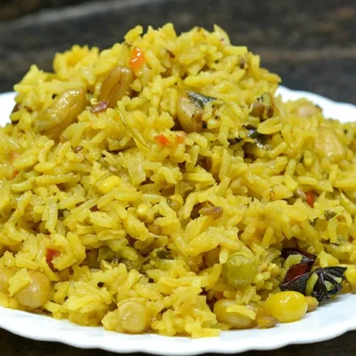 Kadadhanya Masale Bhaat Recipe