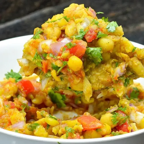 Quick And Easy Chickpea Chaat Recipe