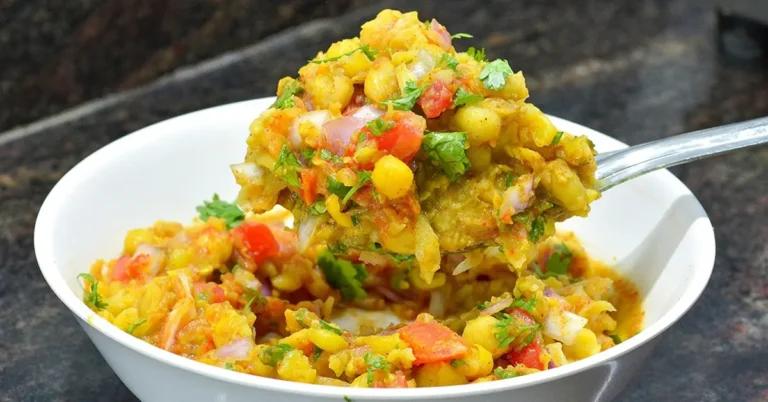 Quick And Easy Chickpea Chaat Recipe