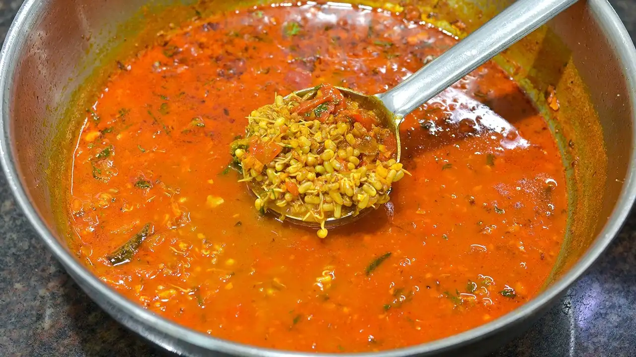 Quick And Easy Maharashtrian Matki Curry Recipe