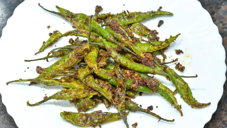 Quick Masala Mirchi Fry Recipe