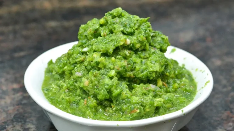 Raw Mango Coriander Chutney Recipe
