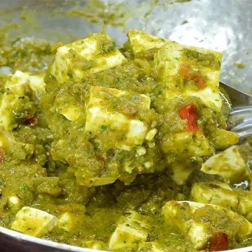 Spicy Green Chili Paneer Recipe
