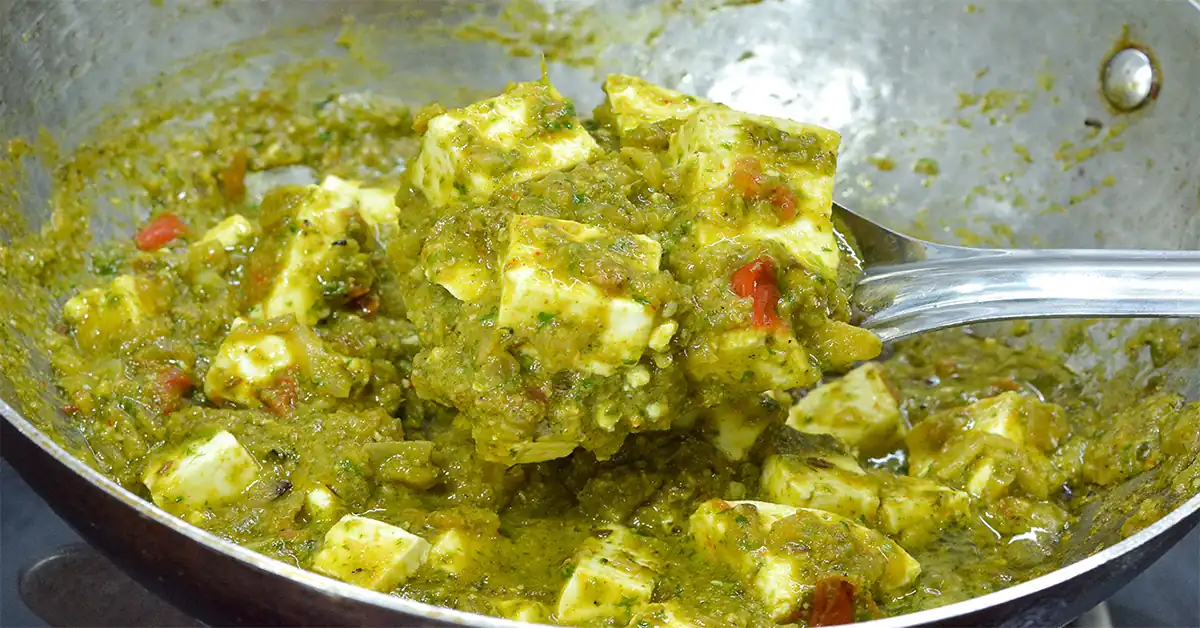 Spicy Green Chili Paneer Recipe