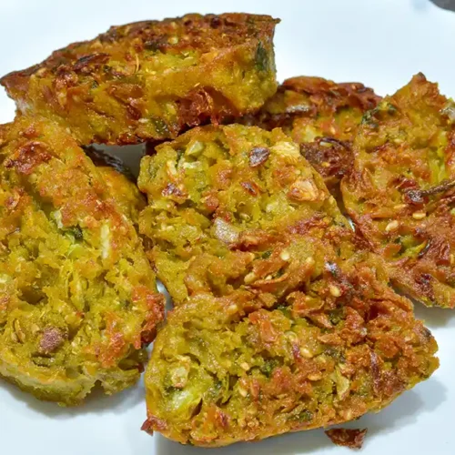 Crispy Cabbage Jowar Vadi Recipe