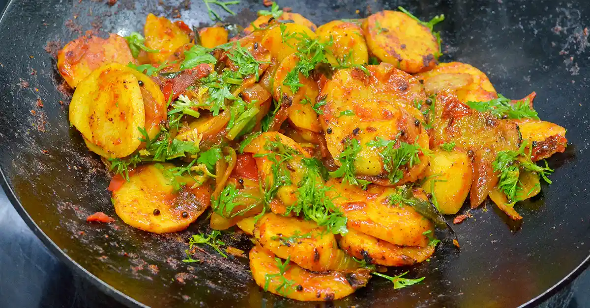 Easy Batata Tomato Recipe
