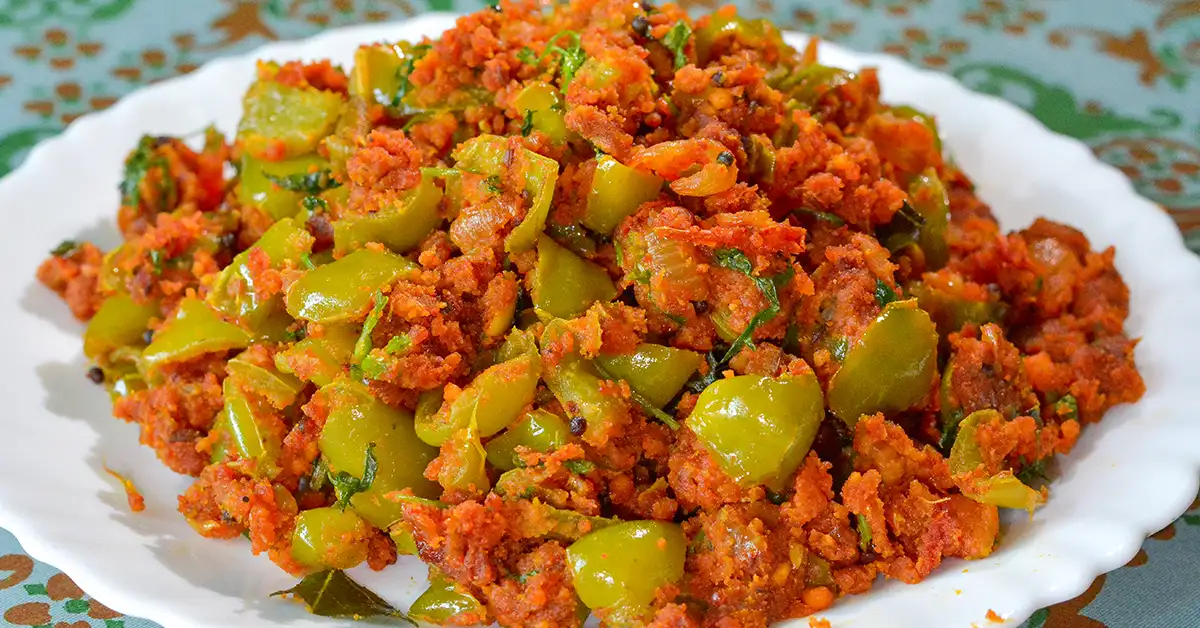 Easy Besan Shimla Mirch Recipe