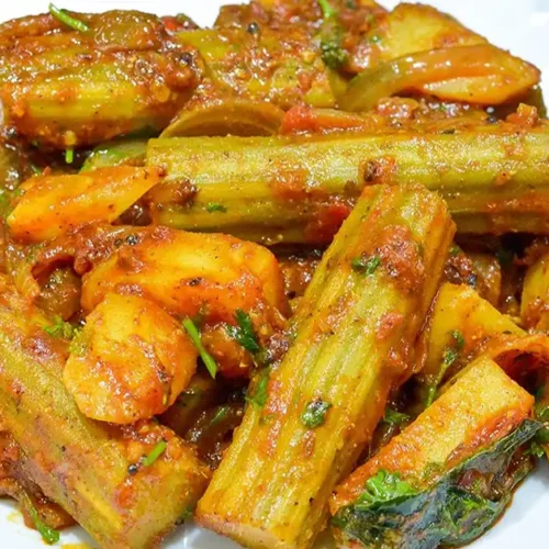 Easy Drumstick Potato Curry