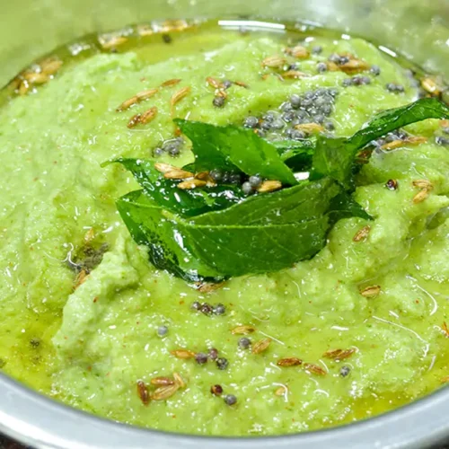 Easy Raw Mango Coconut Chutney Recipe