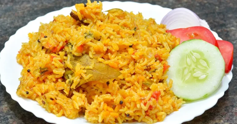 Easy Tomato Moong Dal Bhaat Recipe