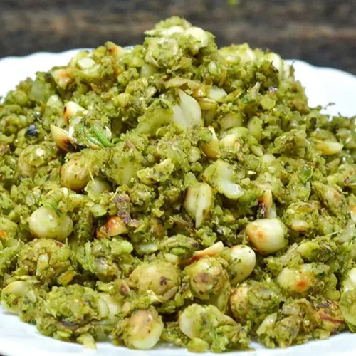 Kairi Shengdana Chutney Recipe Mango Peanut Dip