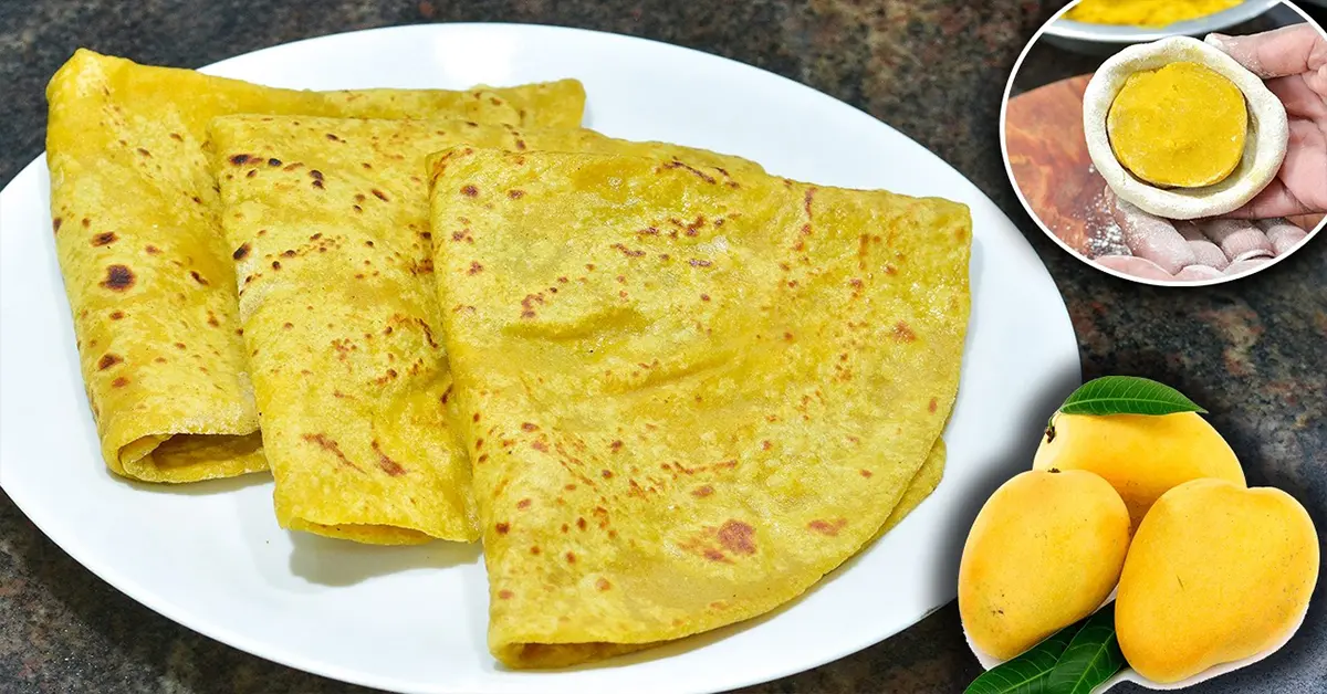Mango Puran Poli Recipe with Moong Dal