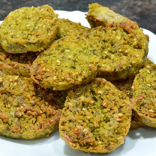 Palak Shepu Vadi Recipe
