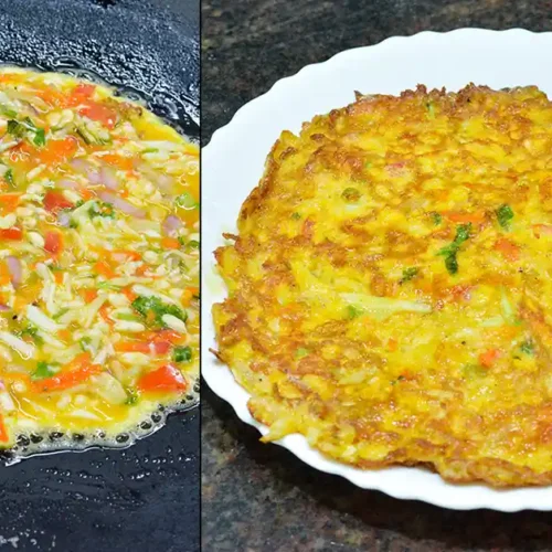 Quick Egg Puffed Rice Nashta