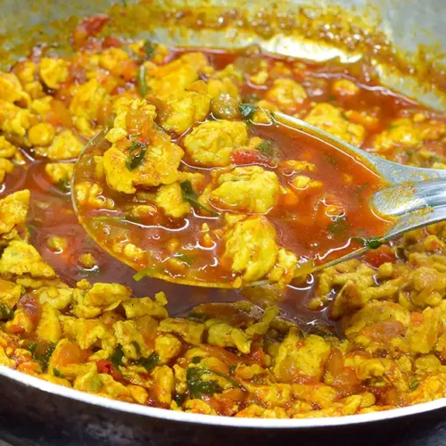 Spicy Egg Bhurji Curry Recipe