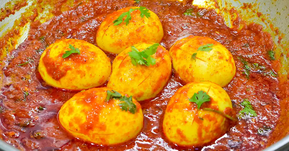 Spicy Egg Masala Recipe