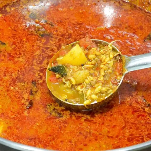 Sprouted Moth Bean Curry